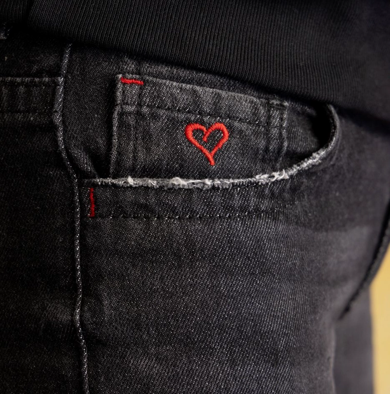 JEANS TADOT WIDE BOLSILLO ESTRELLAS NEGRO CACAO - 6