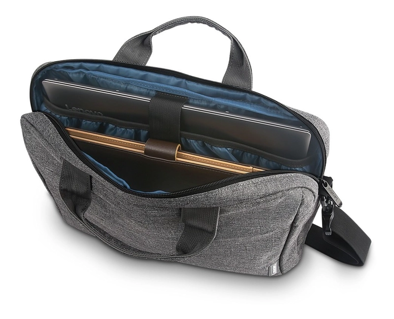 MALETIN LENOVO PARA NOTEBOOK TOPLOAD CASUAL T210 - GRIS - 4