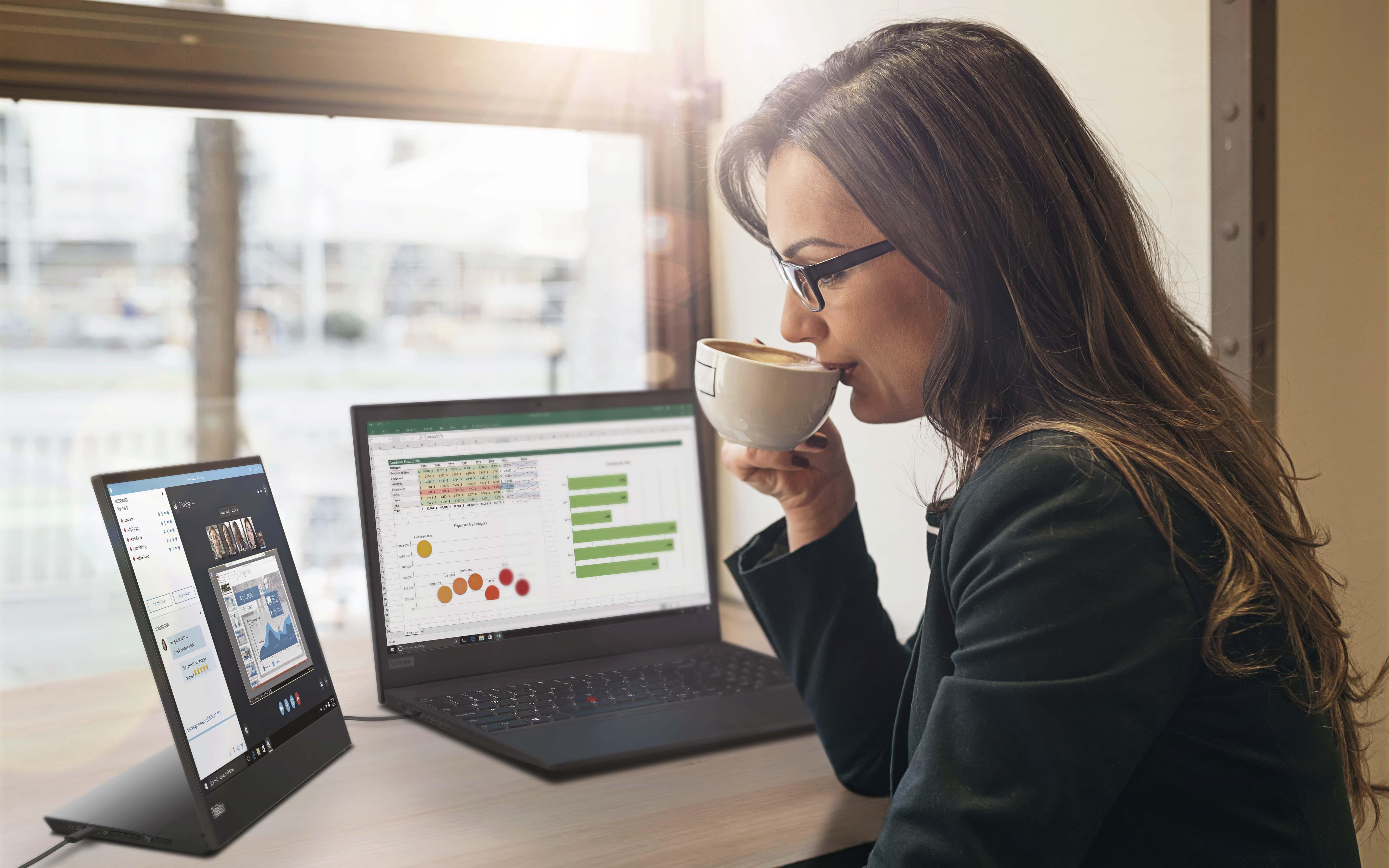 MONITOR MOVIL LENOVO THINKVISION M15 USB-C 15,6'' - 8