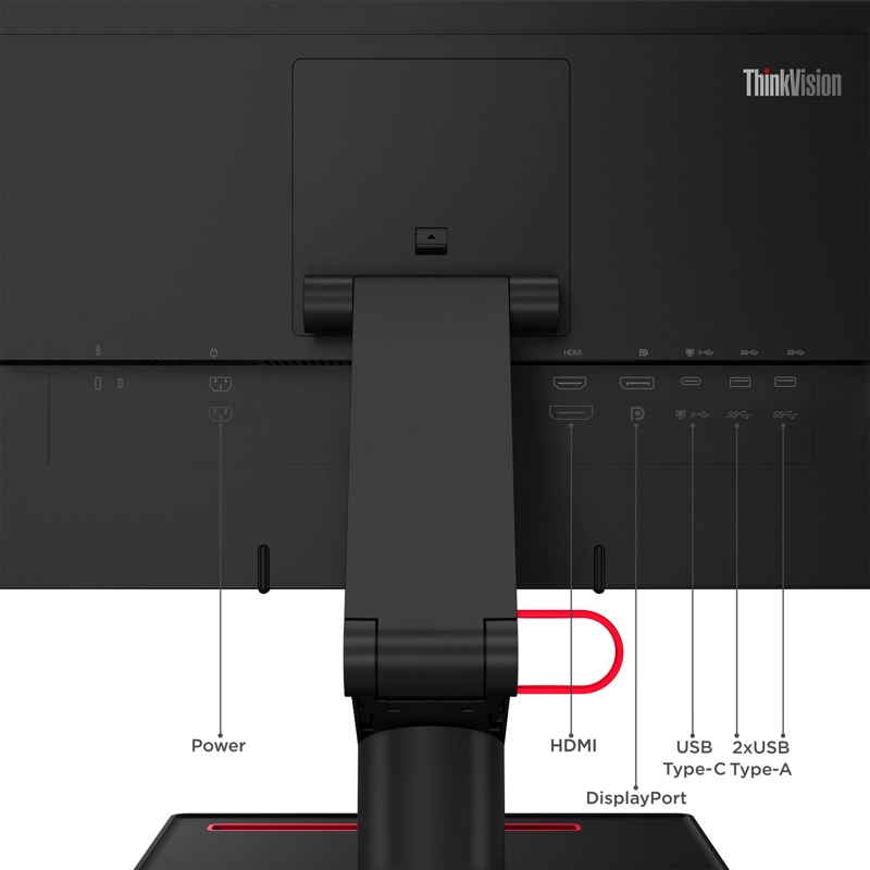 MONITOR THINKVISION T24T-20 USB-C TOUCH 24'' - 5