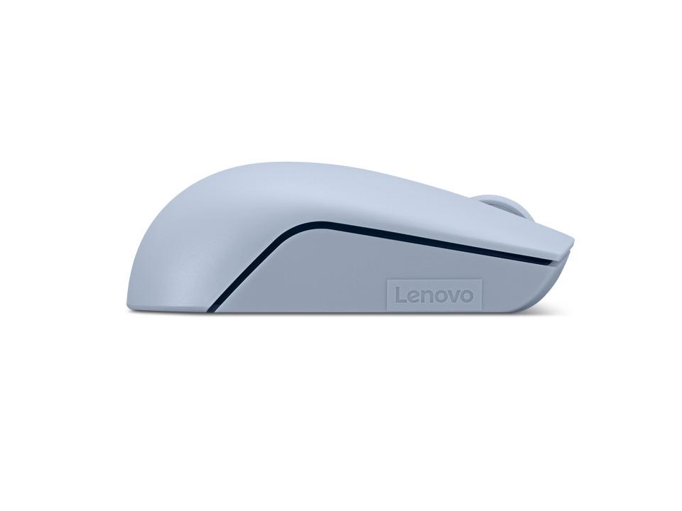 MOUSE INALÁMBRICO LENOVO 300 WIRELESS COMPACT FROST BLUE - 2