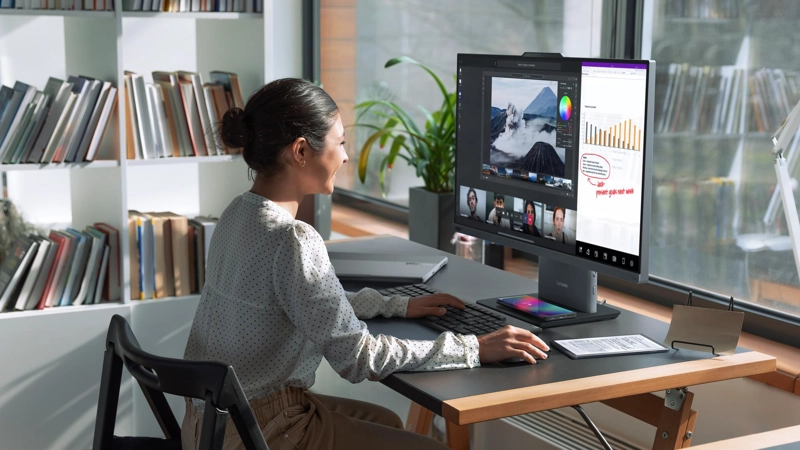 AIO THINKCENTRE NEO 50A 5TA GEN INTEL CORE I5 16GB RAM 512GB SSD 24'' W11 PRO LENOVO - 7