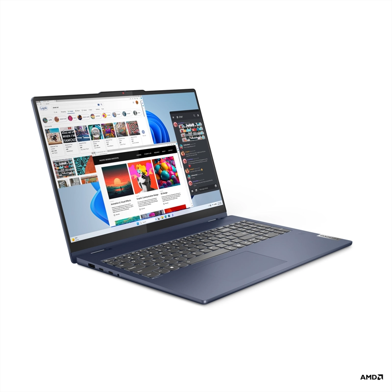 NOTEBOOK LENOVO IDEAPAD 2 EN 1 GEN 10 AMD RYZEN™ AI 5 16GB RAM 512GB SSD 14' WUXGA - 3