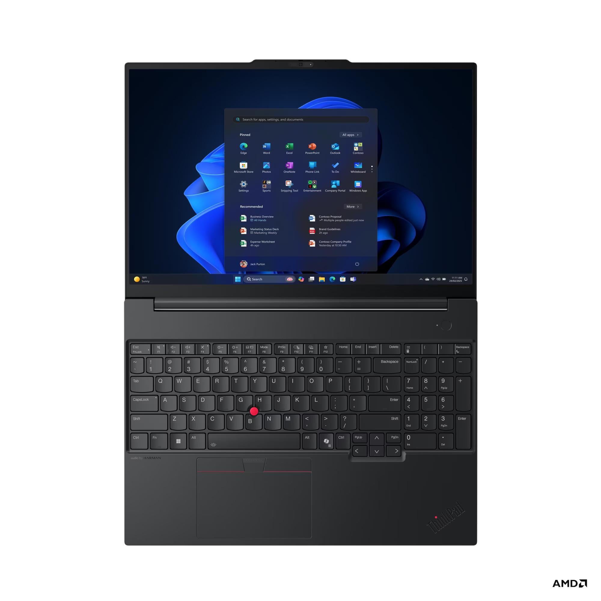 NOTEBOOK LENOVO THINKPAD E16 GEN 3 AMD RYZEN 7 16GB RAM 512GB SSD 16' - 5