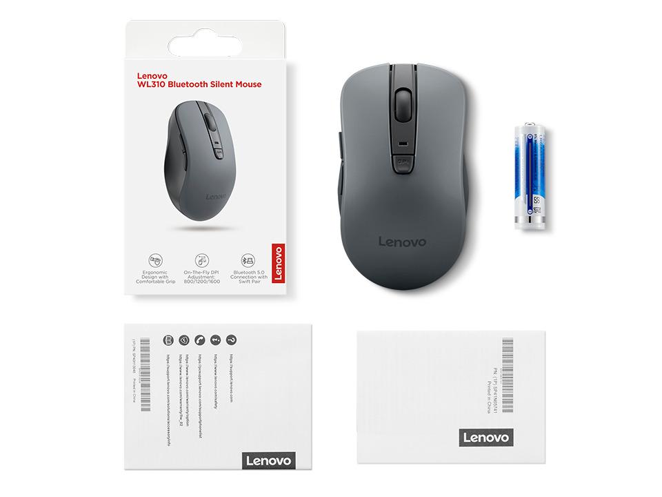 MOUSE INALAMBRICO WL310 BLUETOOTH SILENCIOSO (SIN BATERIA) - 5