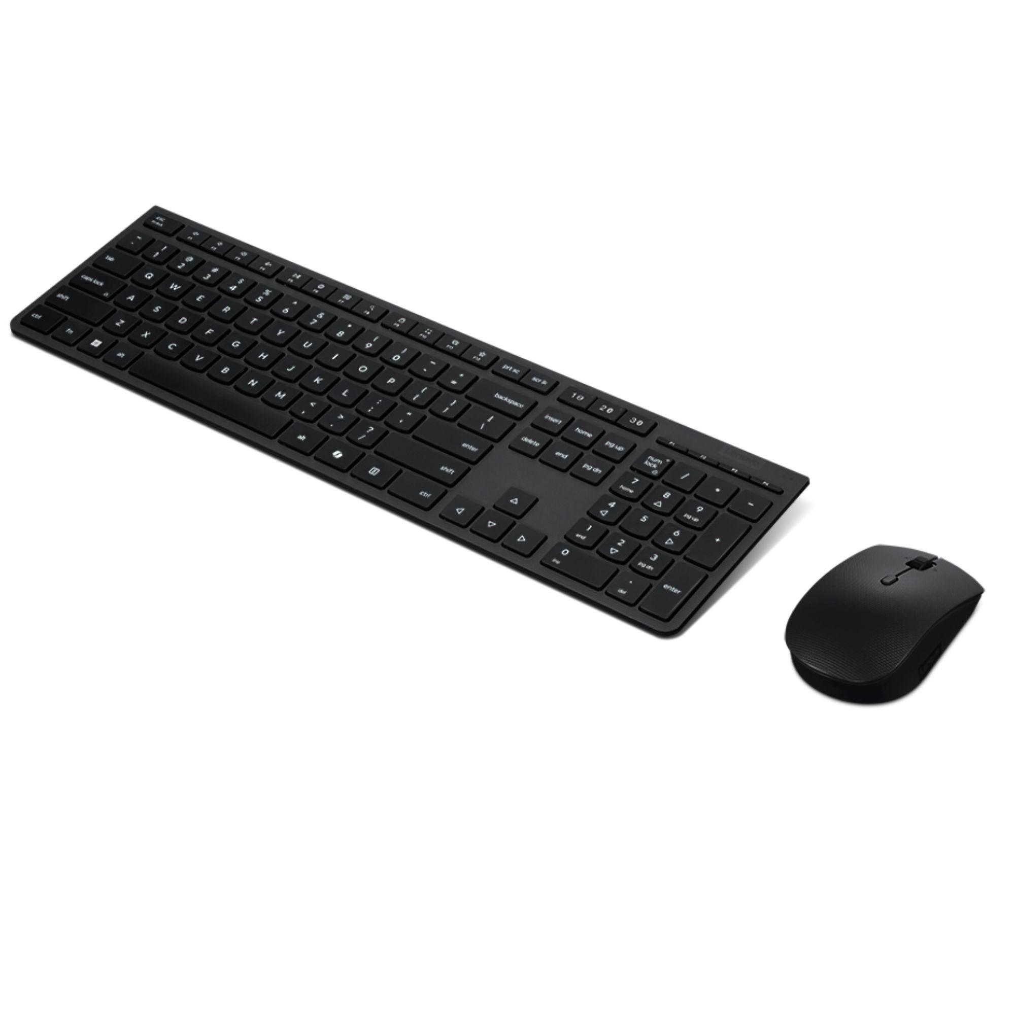 COMBO LENOVO TECLADO Y MOUSE INALAMBRICO RECARGABLE - 2