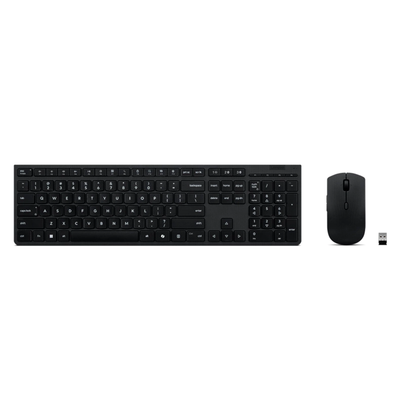 COMBO LENOVO TECLADO Y MOUSE INALAMBRICO RECARGABLE - 3