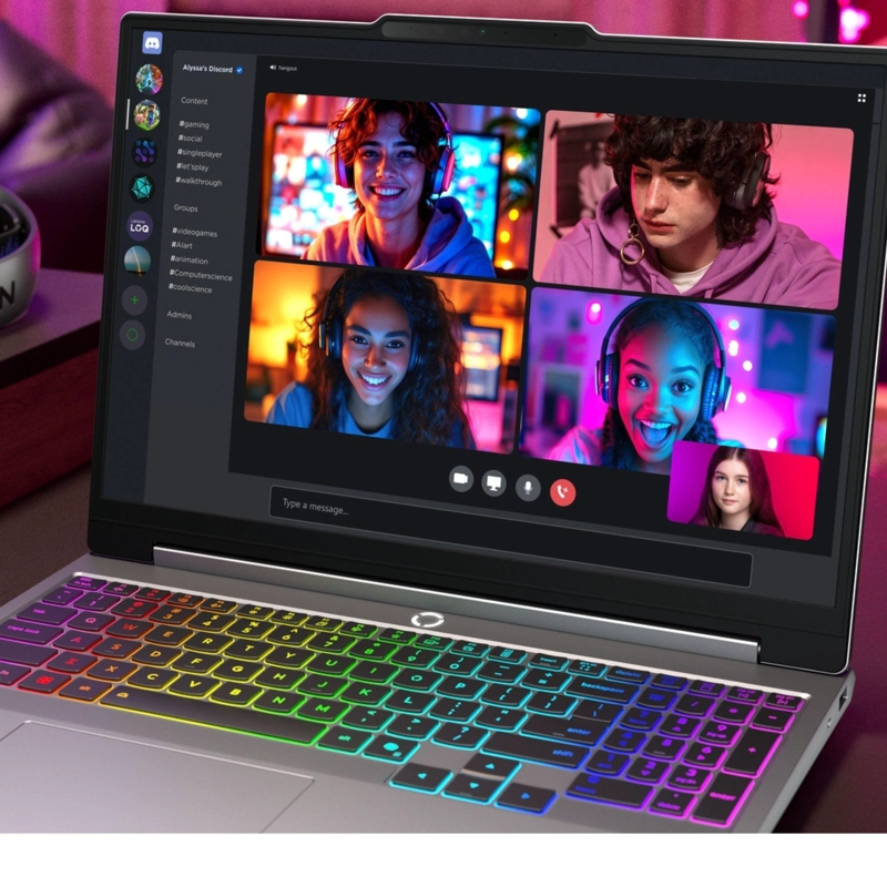 NOTEBOOK GAMER LENOVO LOQ AMD RYZEN 7 16GBRAM 512GBSSD NVIDIA GEFORCE RTX 5060 15.3' - 6
