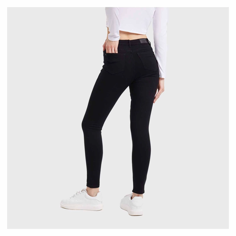 JEANS MUJER SUPER SKINNY EMILIA NEGRO FASHION'S PARK - 3