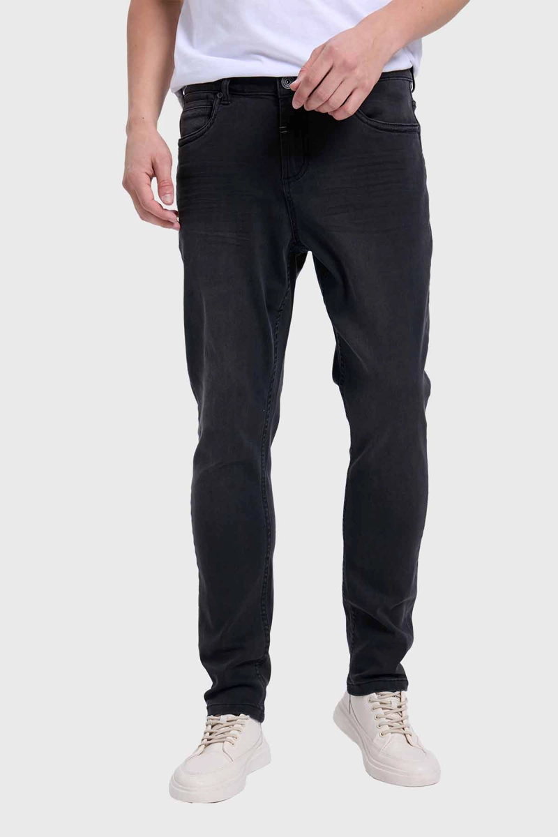 JEANS HOMBRE SKINNY 101 NEGRO FASHION'S PARK - 2