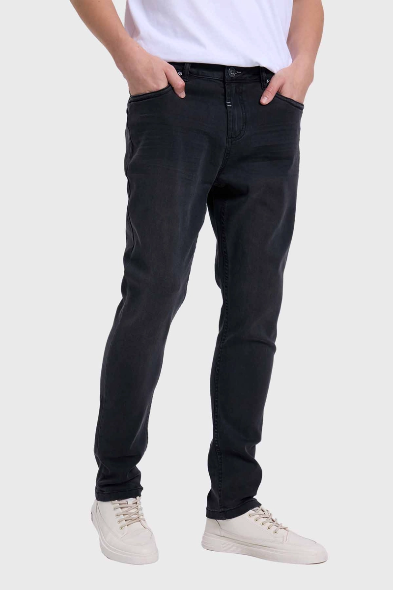 JEANS HOMBRE SKINNY 101 NEGRO FASHION'S PARK - 3