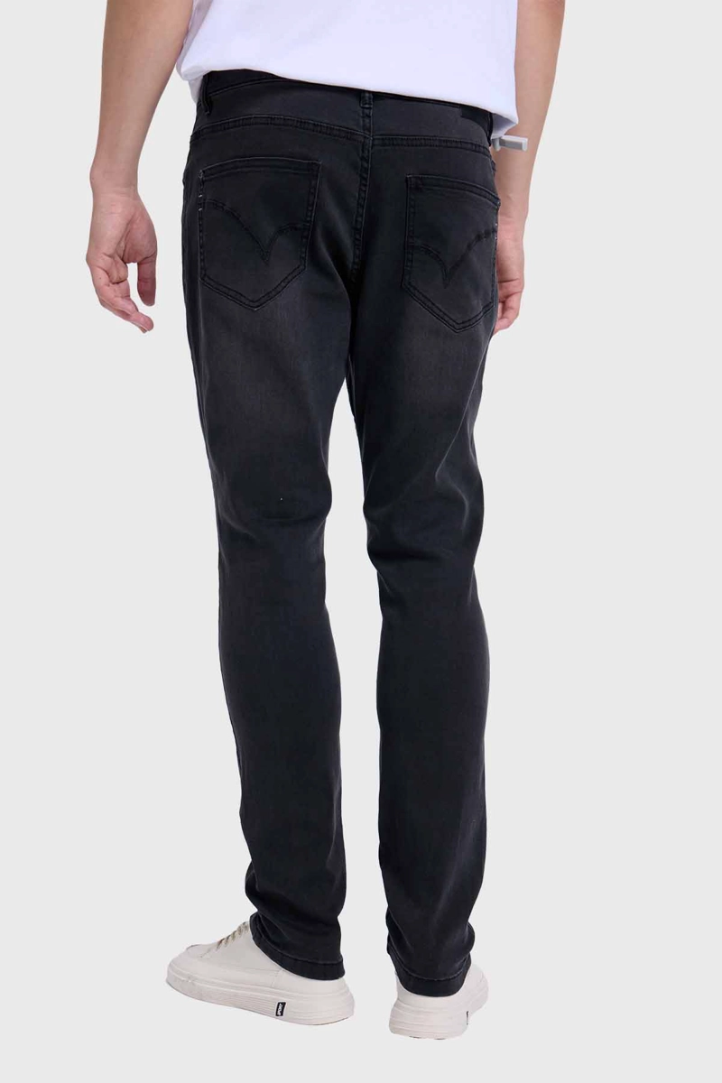 JEANS HOMBRE SKINNY 101 NEGRO FASHION'S PARK - 4