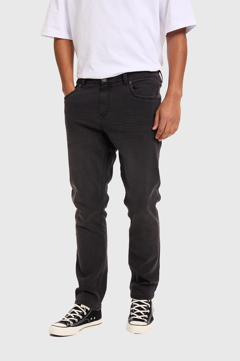 JEAN LARGO HOMBRE FASHION'S PARK NEGRO SLIM 703 - 2