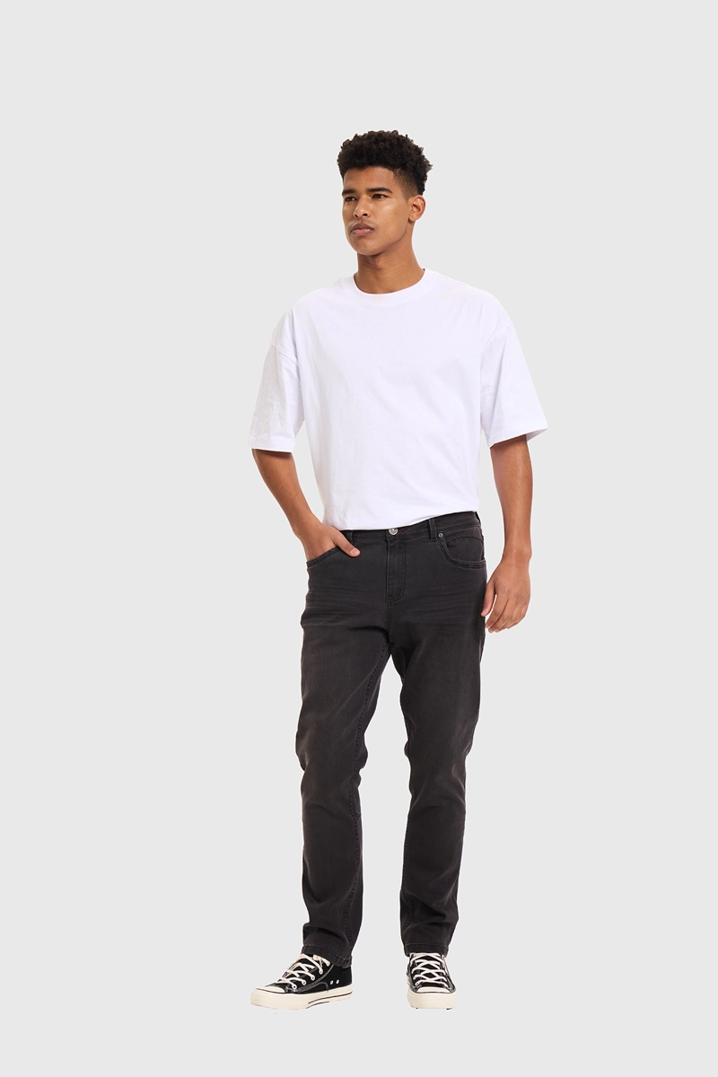 JEAN LARGO HOMBRE FASHION'S PARK NEGRO SLIM 703 - 4