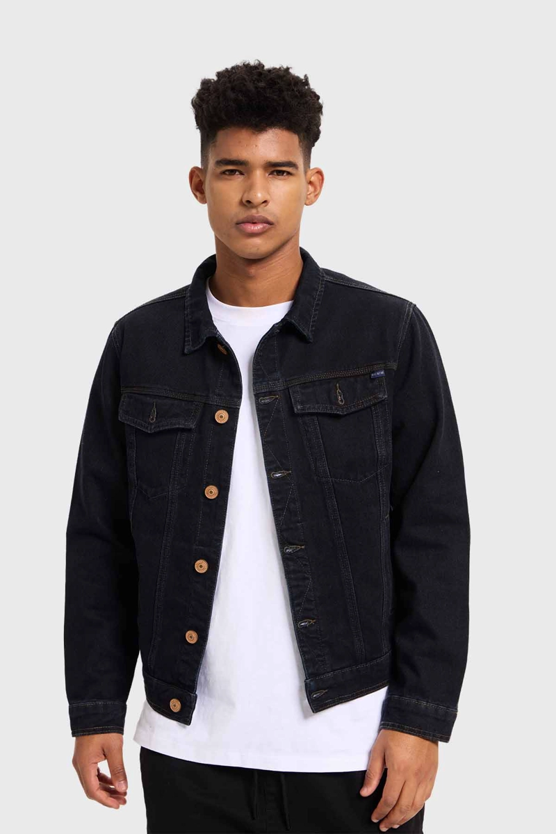 CHAQUETA HOMBRE FASHION'S PARK AZUL DENIM CLASSIC INDIGO - 2
