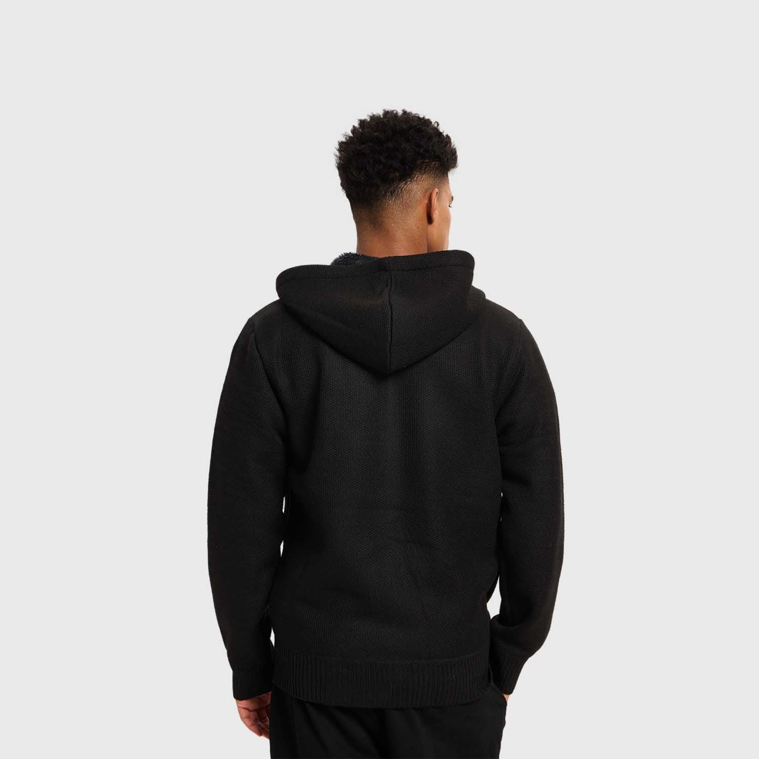 SWEATER HOMBRE HOODIE NEGRO FASHION'S PARK - 3