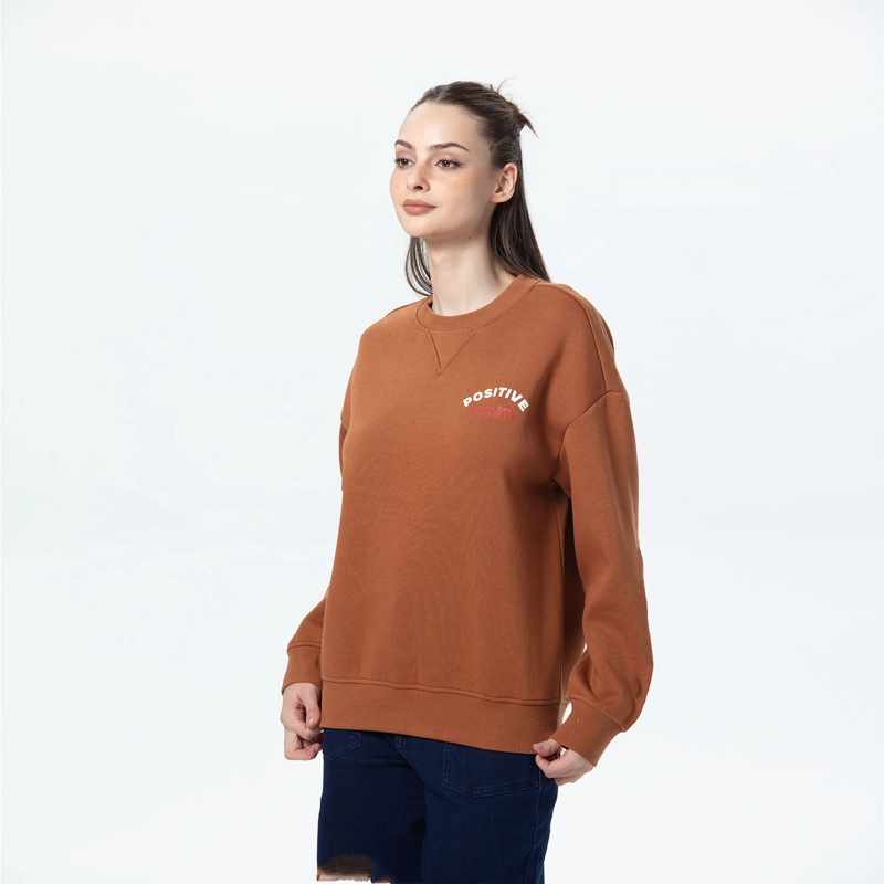 POLERÓN MUJER OVERSIZE PRINT CAFE - 2