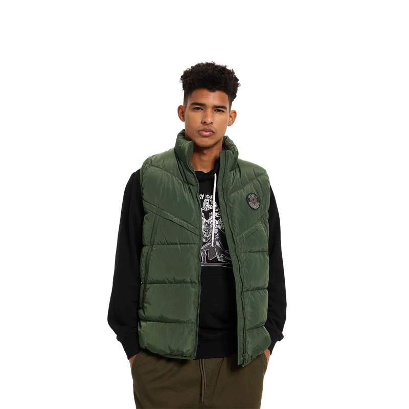 PARKA HOMBRE FULL ZIPPER CON BOLSILLO VERDE III FSP - 1