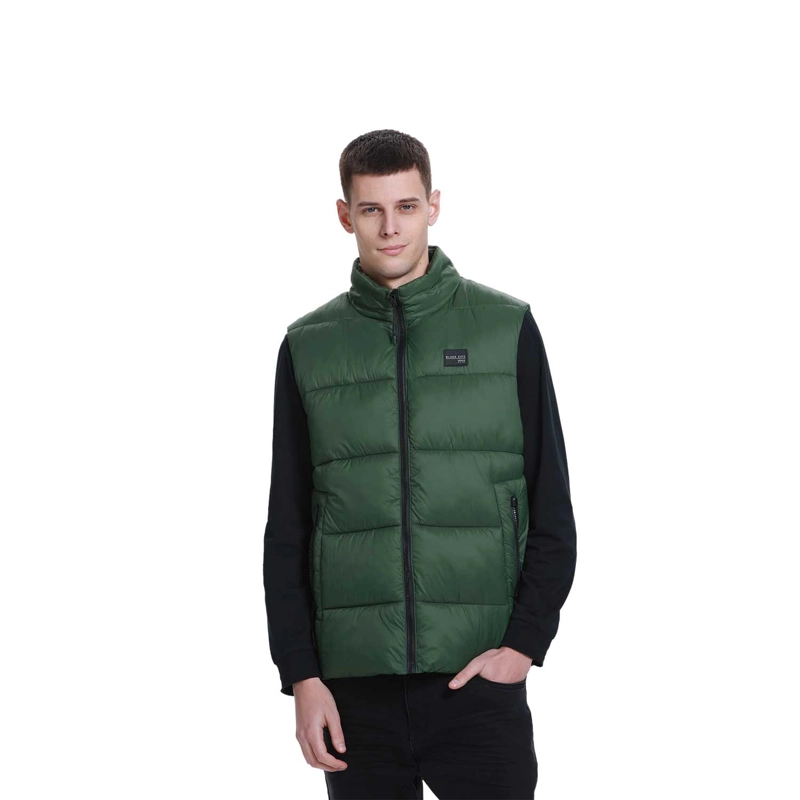 PARKA HOMBRE PUFFA VERDE MILITAR - 1