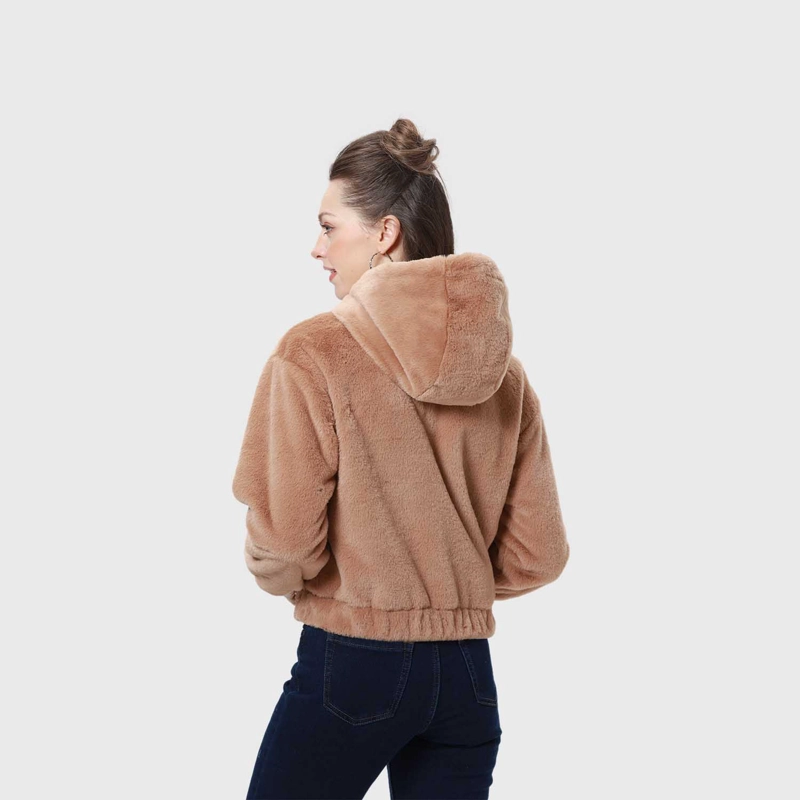 CHAQUETA MUJER POLAR CAMEL I - 3