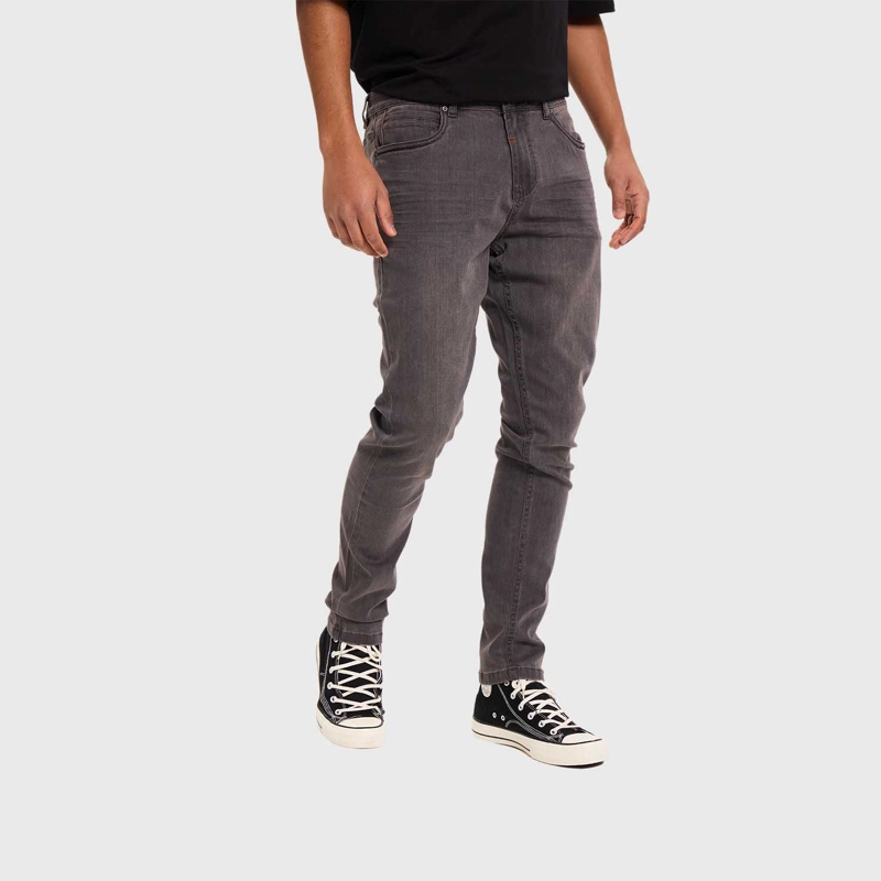 JEANS HOMBRE SKINNY 101 GRIS OSCURO FSP II - 2