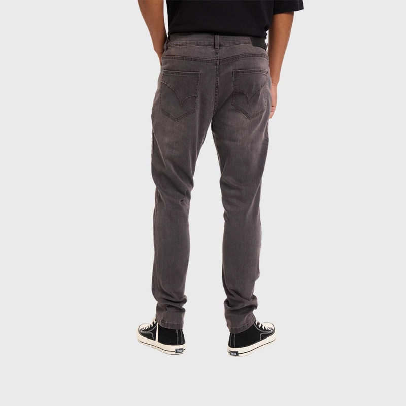 JEANS HOMBRE SKINNY 101 GRIS OSCURO FSP II - 3