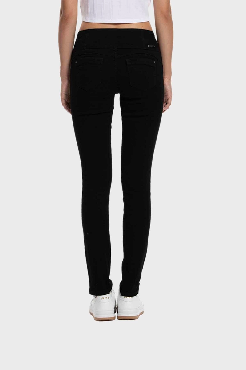 JEANS MUJER CASTILLA NEGRO - 2
