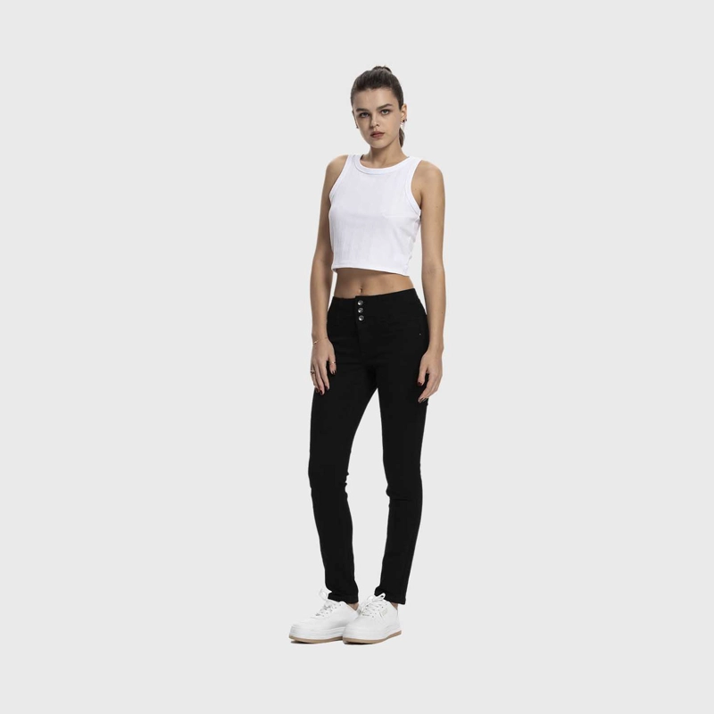 JEANS MUJER CASTILLA NEGRO - 4