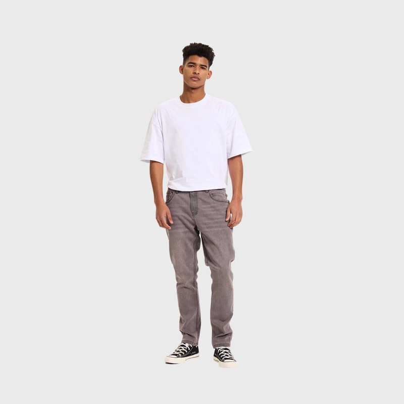 JEANS HOMBRE SLIM 701 GRIS I - 4