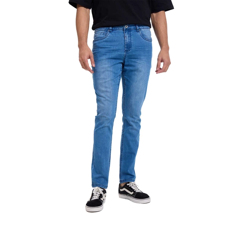 JEANS HOMBRE SKINNY 101 AZUL CLARO - 1