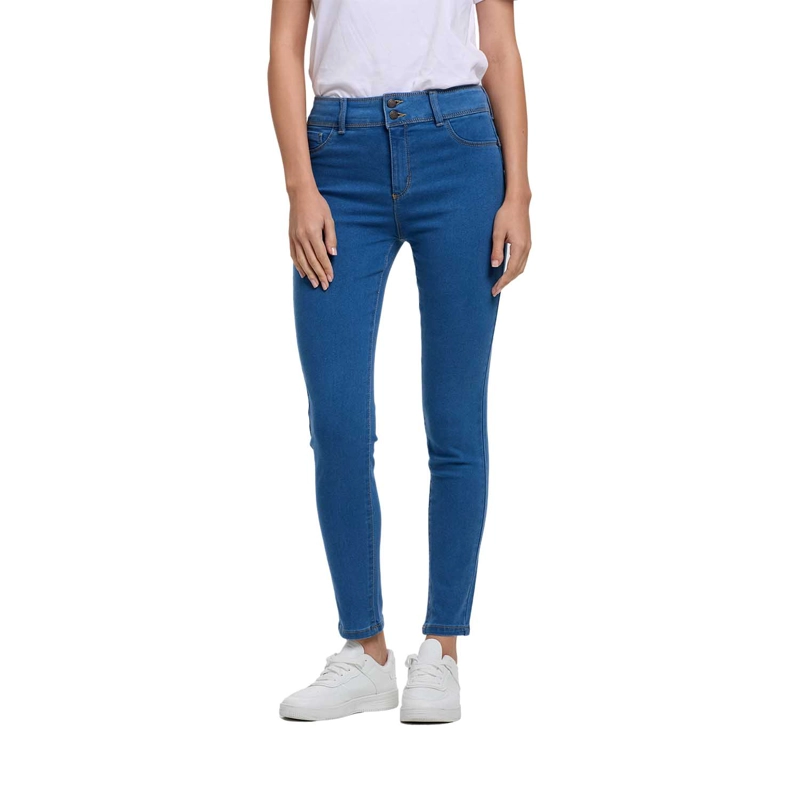 JEANS MUJER SKINNY JENY AZUL - 2