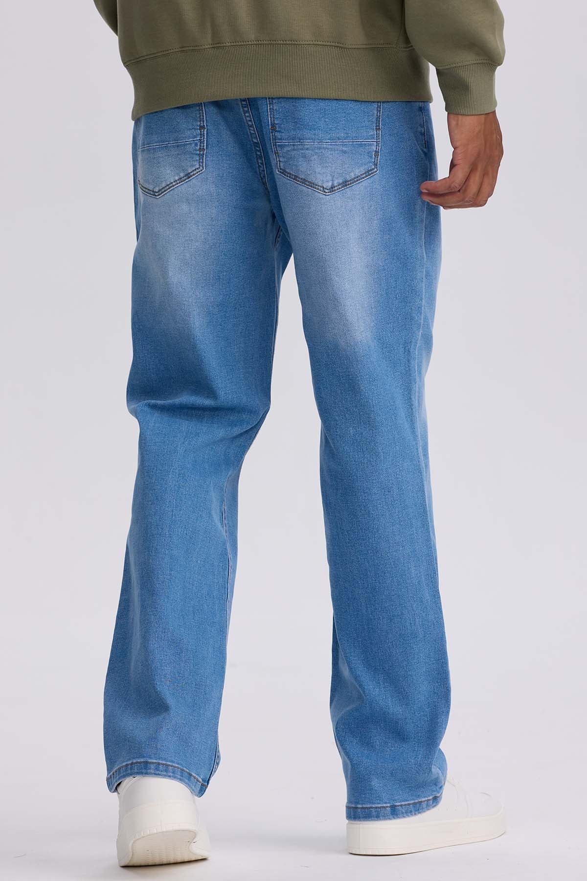 JEANS HOMBRE STRAIGHT 605 AZUL CLARO - 3