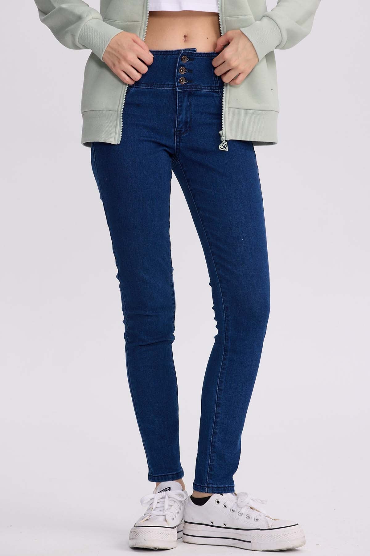 JEANS MUJER CASTILLA AZUL OSCURO - 3