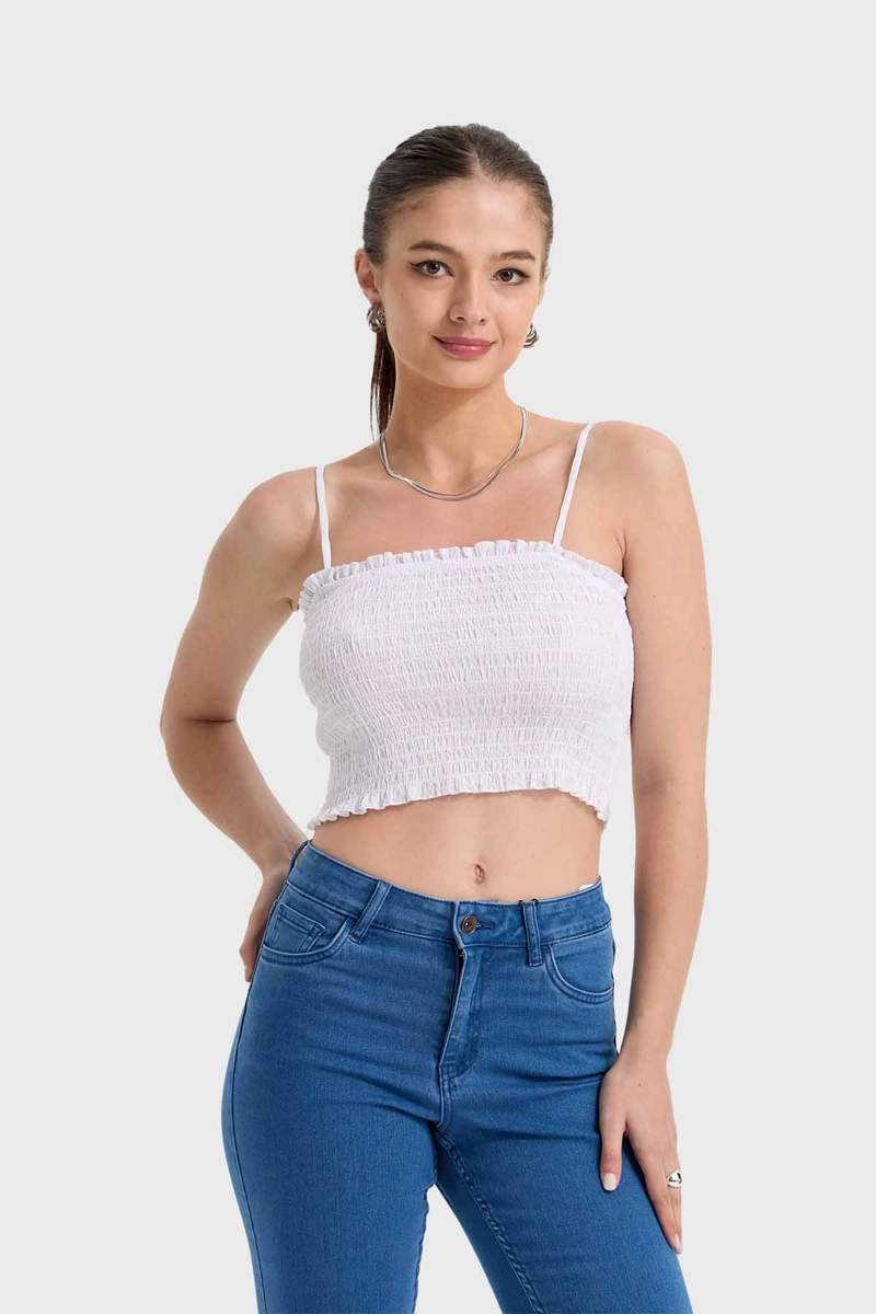 POLERA MUJER PANAL PABILO BLANCO - 1