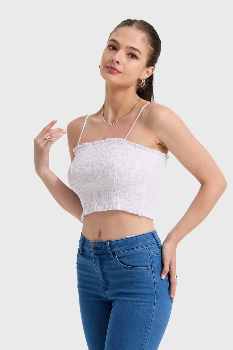 POLERA MUJER PANAL PABILO BLANCO - 2