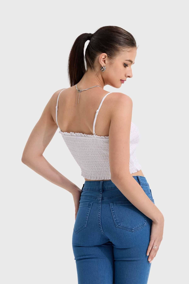 POLERA MUJER PANAL PABILO BLANCO - 4
