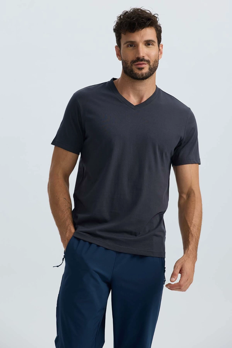 POLERA HOMBRE BASICA MARENGO - 1