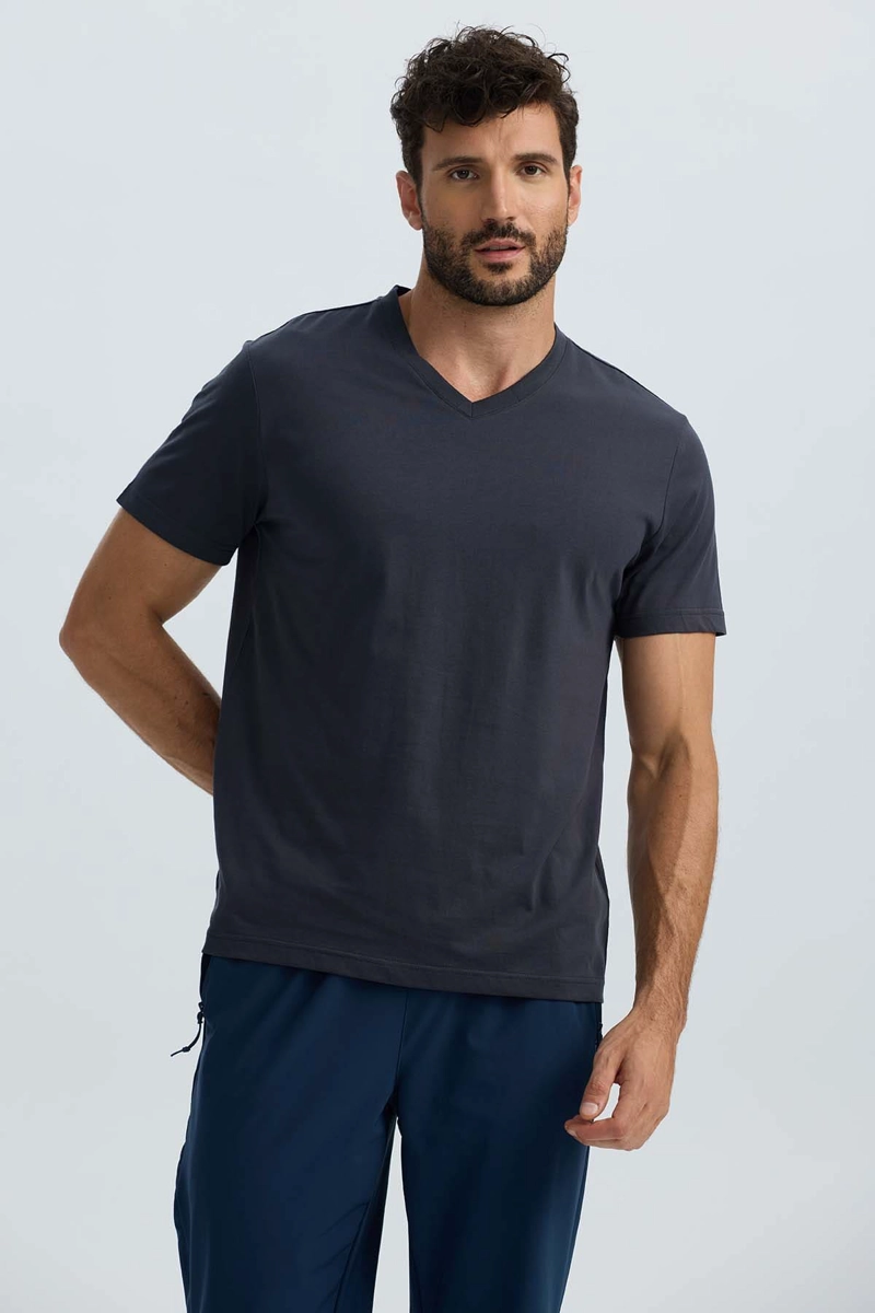 POLERA HOMBRE BASICA MARENGO - 2