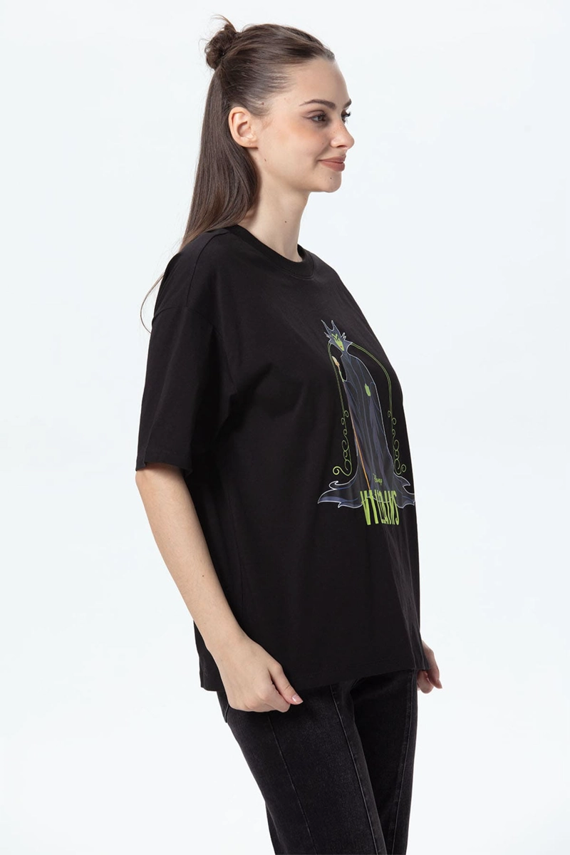 POLERA MUJER OVERSIZE NEGRO - 2