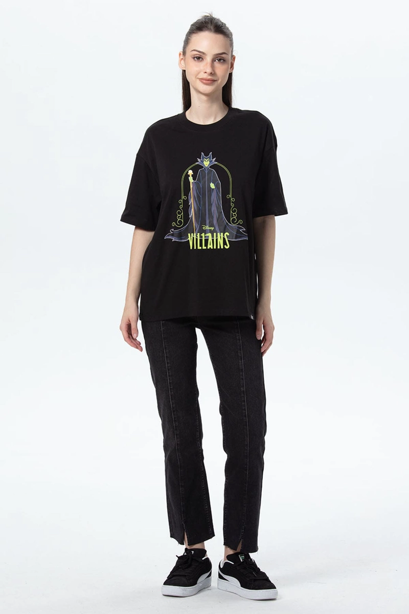 POLERA MUJER OVERSIZE NEGRO - 3