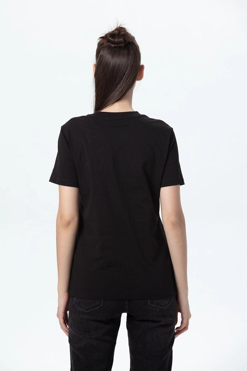 POLERA MUJER VILLANAS NEGRO - 4