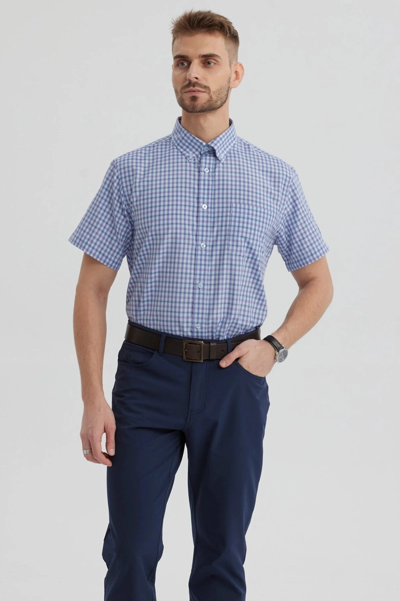 CAMISA HOMBRE RAPPORT REGALO AZUL DENIM - 1
