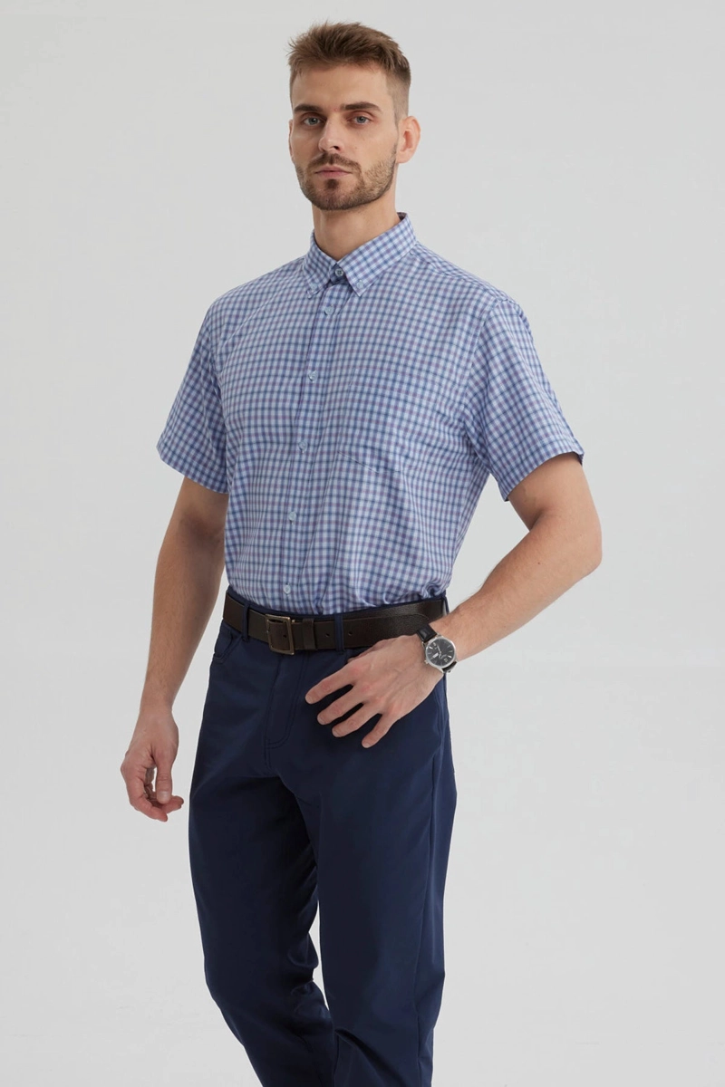 CAMISA HOMBRE RAPPORT REGALO AZUL DENIM - 2