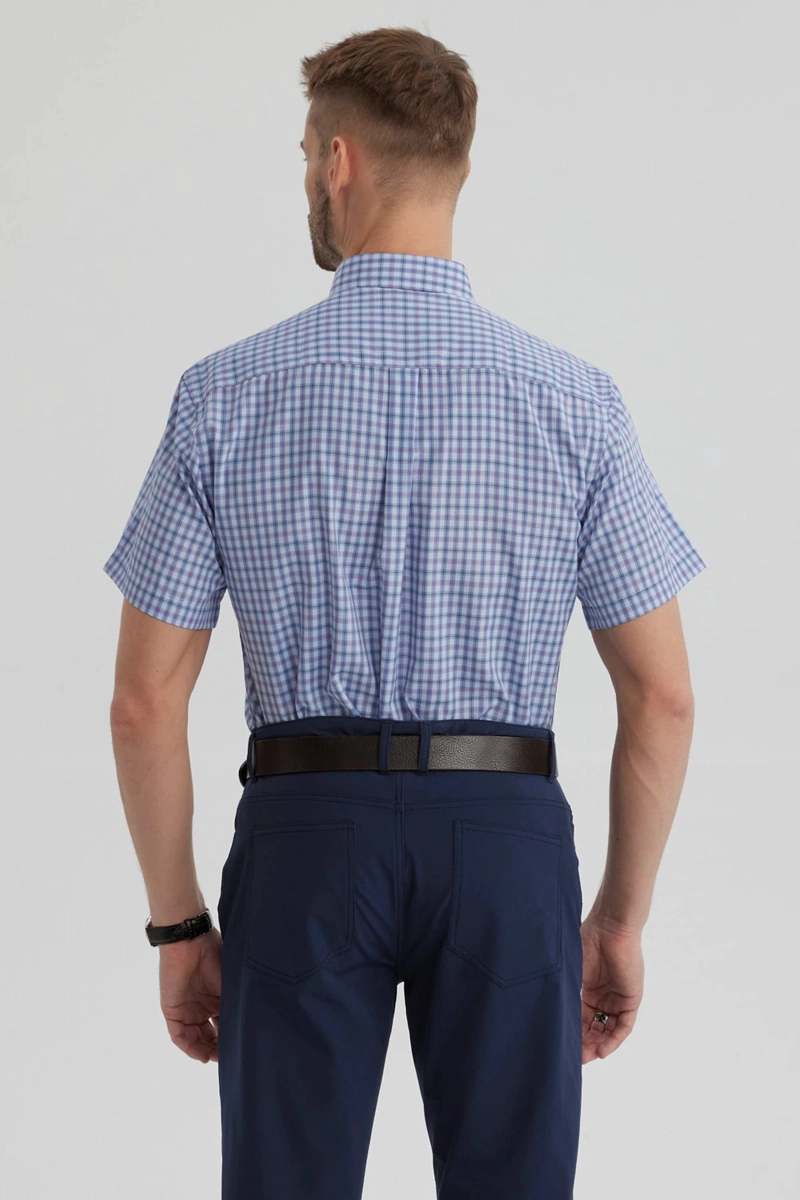 CAMISA HOMBRE RAPPORT REGALO AZUL DENIM - 3