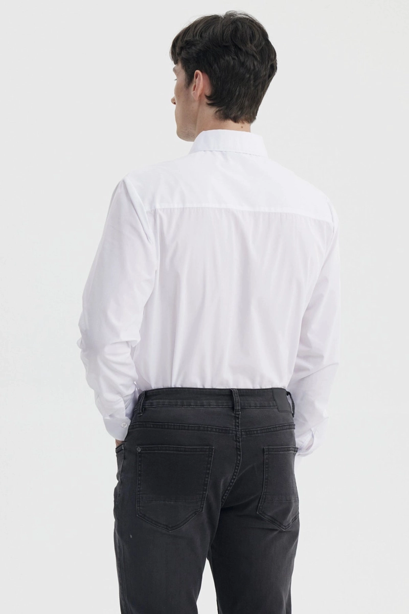 CAMISA HOMBRE BIPACK BLANCO - 3