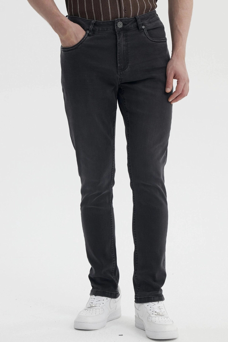 JEANS HOMBRE SKINNY 101 NEGRO - 1