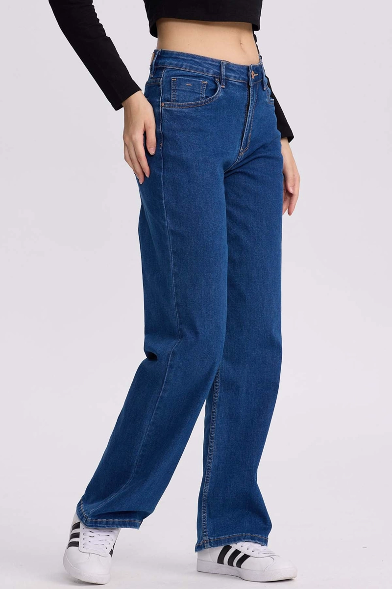 JEANS MUJER RECTO SOFIA AZUL OSCURO - 2