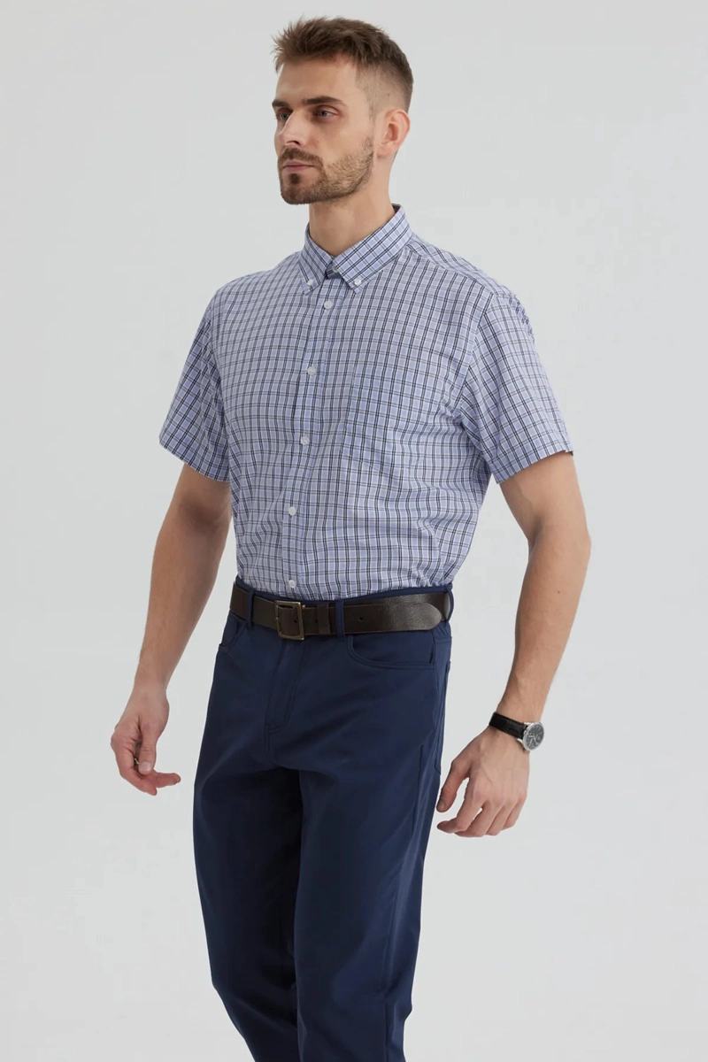 CAMISA HOMBRE RAPPORT REGALO CELESTE - 2