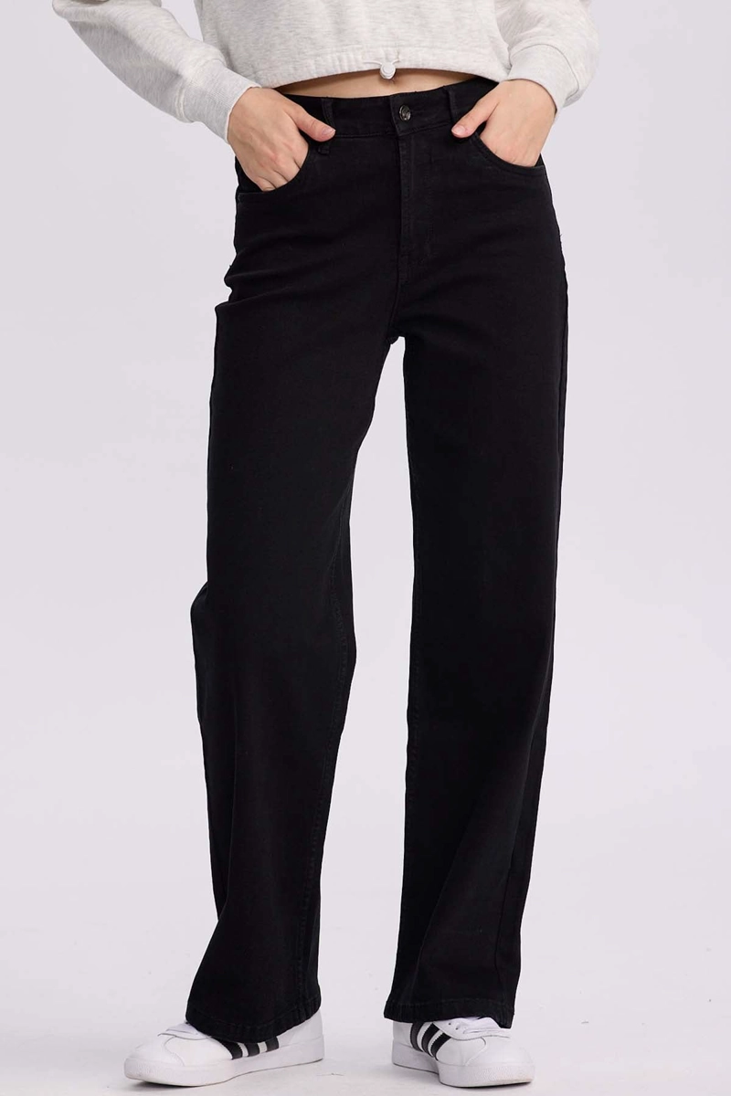 JEANS MUJER RECTO SOFIA NEGRO - 1
