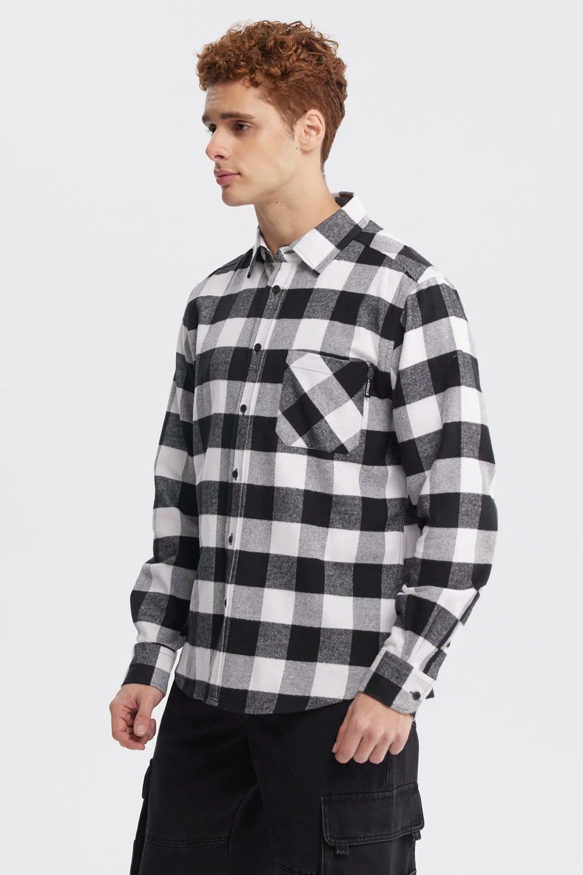 CAMISA HOMBRE SLIM NEGRO - 2